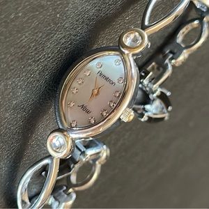 Armitron Now 75/3925TT Mother Of Pearl With Crystals Beautiful Watch